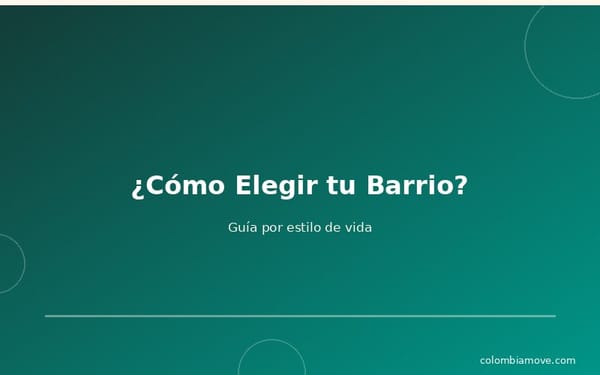 Cómo elegir el barrio ideal en Medellín según tu estilo de vida