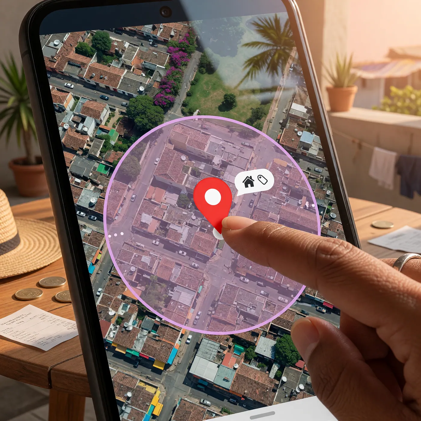 Busqueda por radio y pin aproximado para anuncios locales
