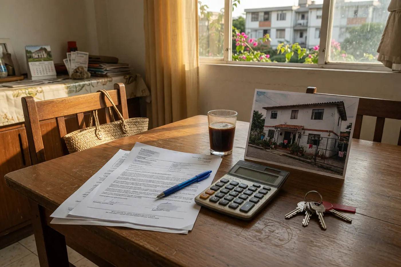 How to calculate notary and registration fees when buying a used home in Colombia