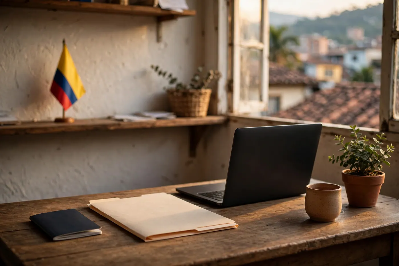 Colombia M-Trabajador visa for a formal job with a Colombian company: Cancillería requirements, the employer’s 100 SMMLV income test, and SIRE plus RUTEC reporting