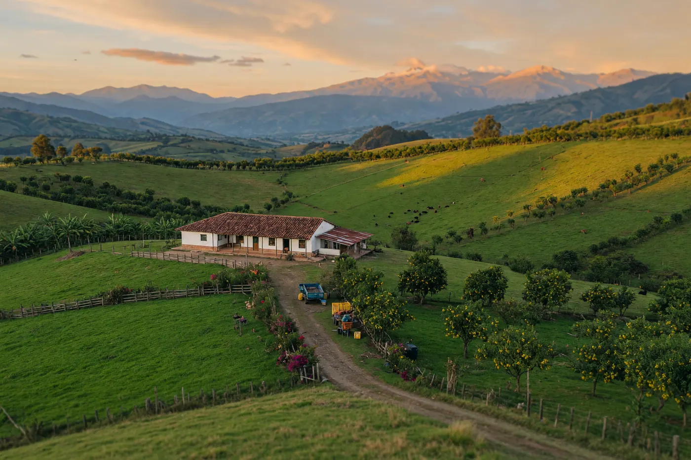 Finca productiva de 30 hectáreas en zona rural de Mariquita, Tolima, Colombia