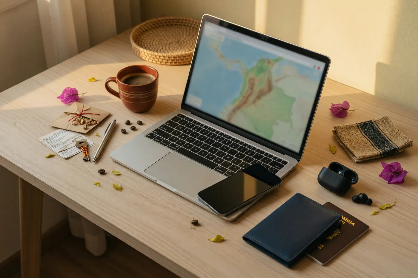 Organizador de cables FYY y mouse jiggler TECH8 para home office