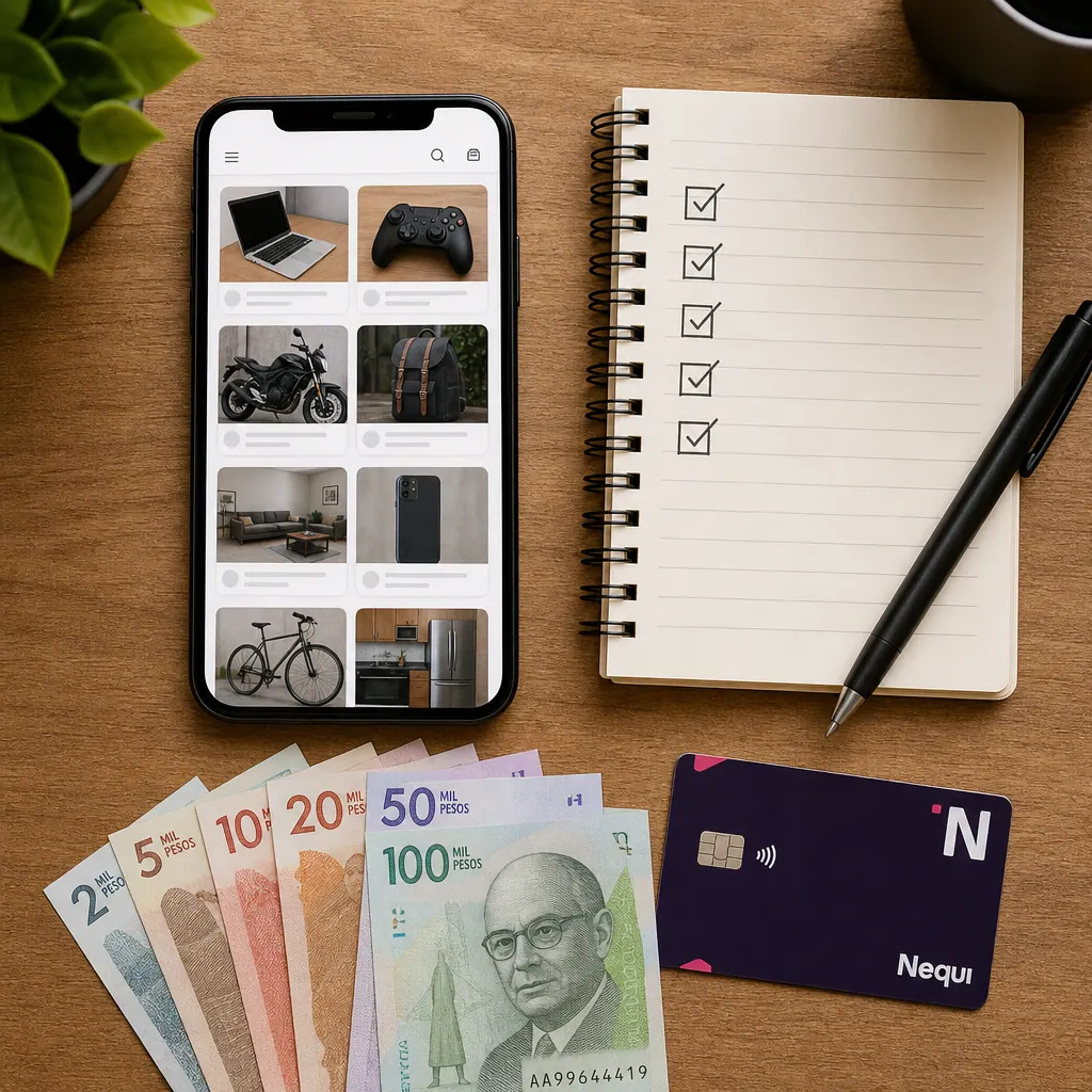 Herramientas para vender con confianza en Colombia: anuncio bien preparado, checklist y métodos de pago digitales