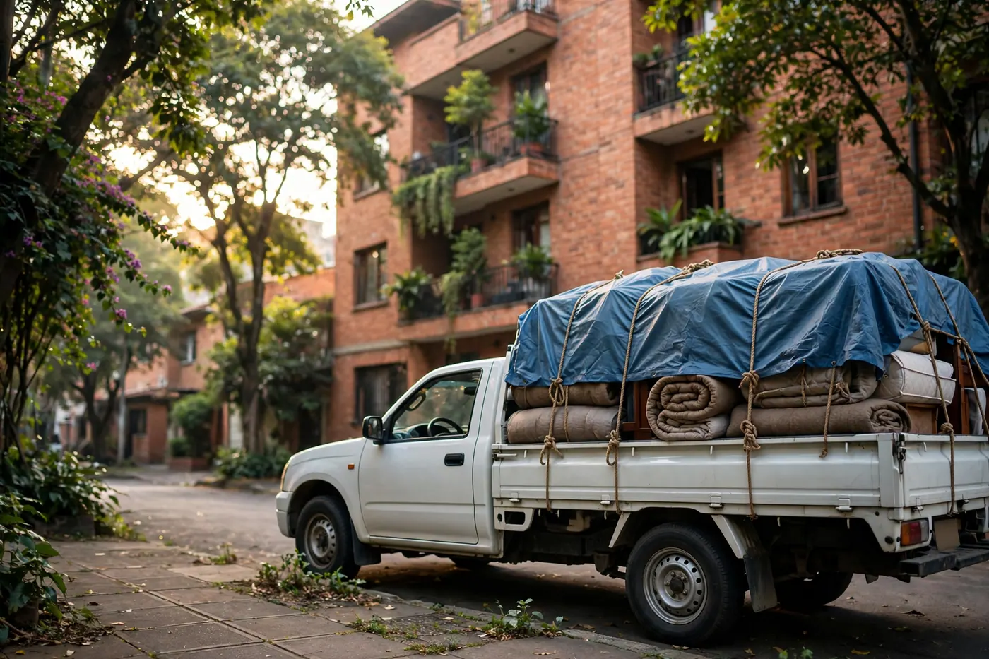 Contratar servicios de mudanza en camiones pequeños (acarreos y trasteos) en Colombia: precios, permisos y propinas