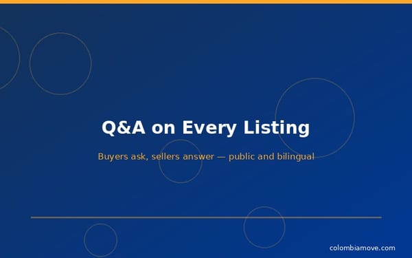 Colombia Move Q&A feature graphic