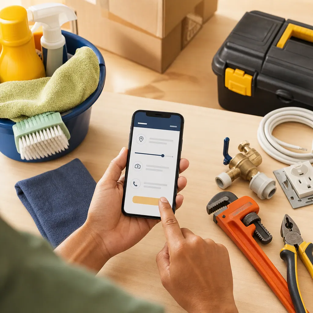 Formulario simple para pedir ayuda local en Colombia Move