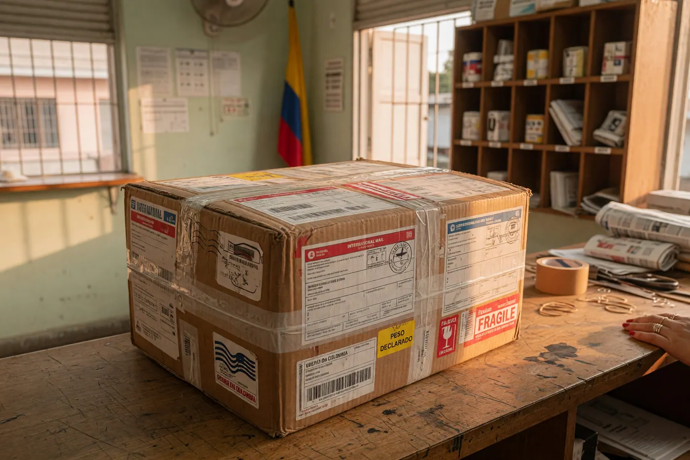 When a Package Gets Held by Customs in Colombia: DIAN, 4-72 and Import Taxes