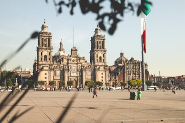 Mexico City skyline for comparison with Colombia
