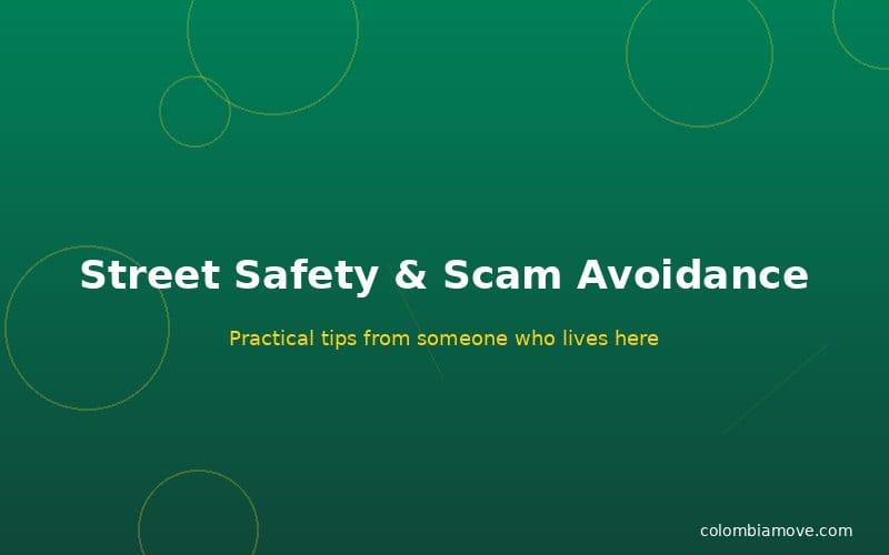 Street safety tips in Colombia for foreigners