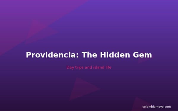 Providencia island travel tips and costs