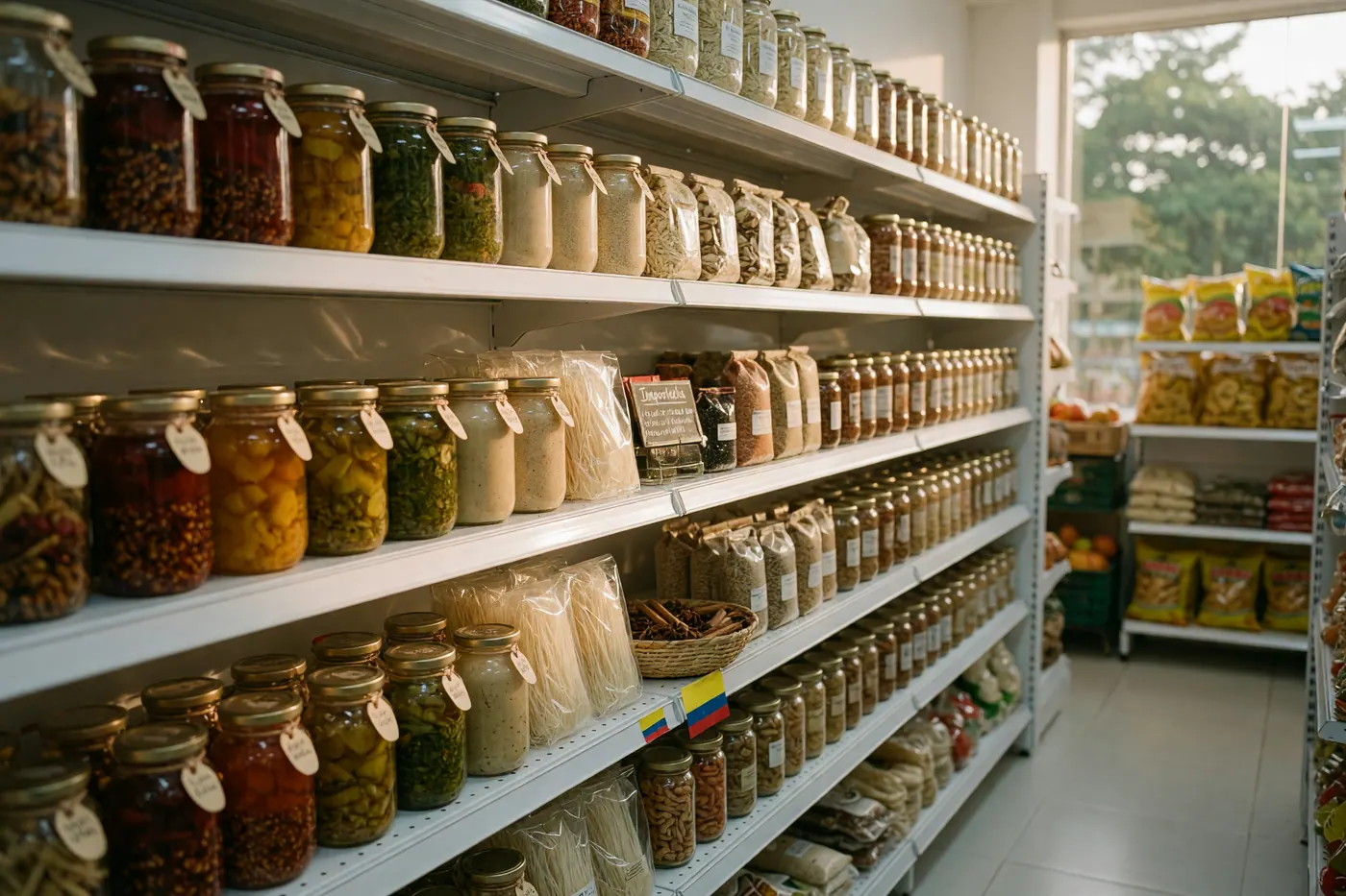 Dónde comprar ingredientes especializados y alimentos importados en Medellín y Bogotá