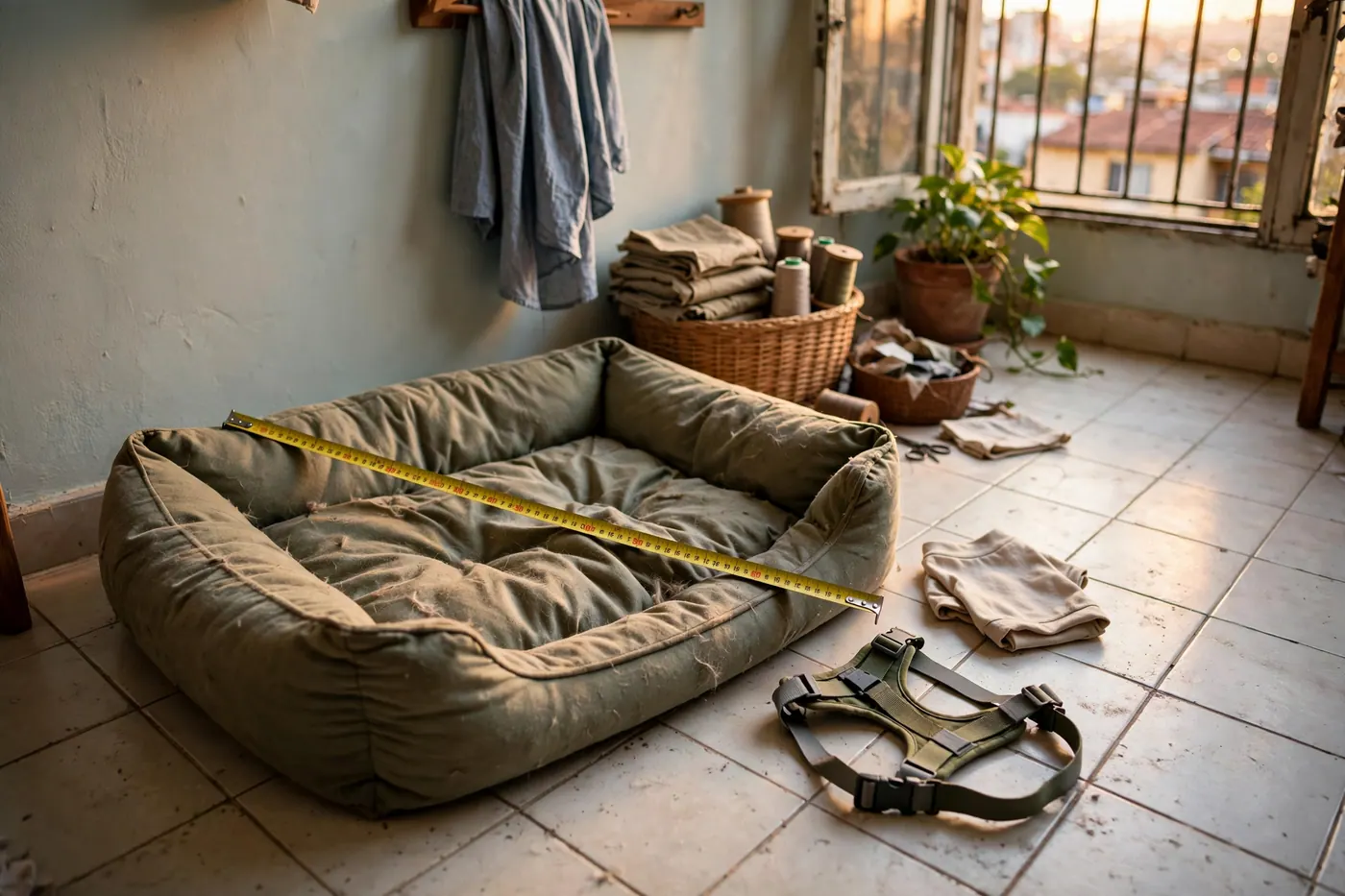 Selling used pet accessories, clothing, and beds in Colombia: measurements, photos, and what you must declare