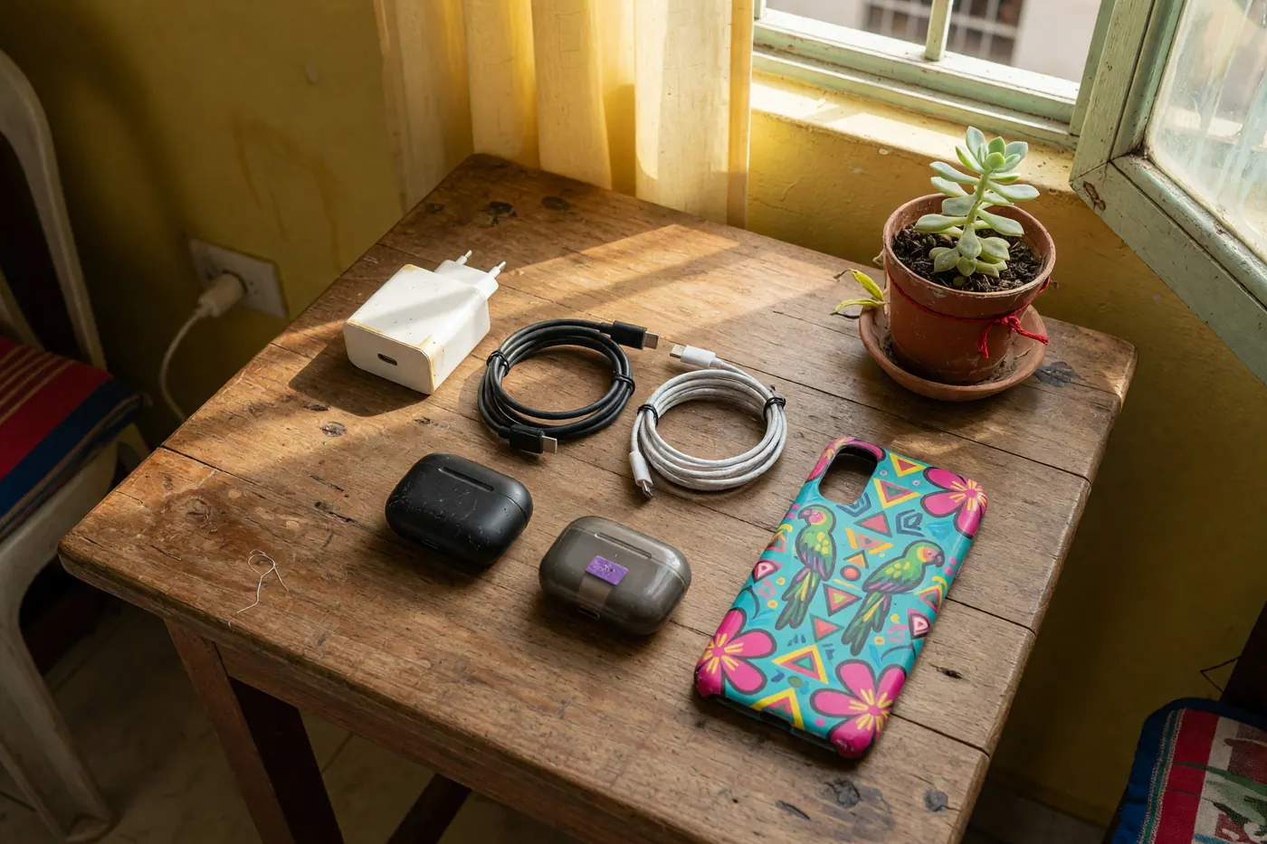 How to sell used tech accessories in Colombia: chargers, headphones, and spare parts