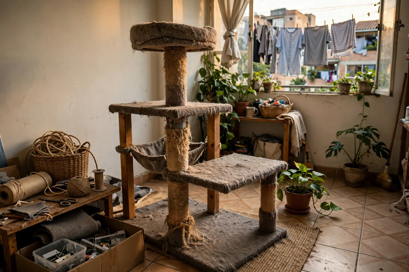 Where to sell used cat scratchers, cat gyms, and cat accessories in Colombia