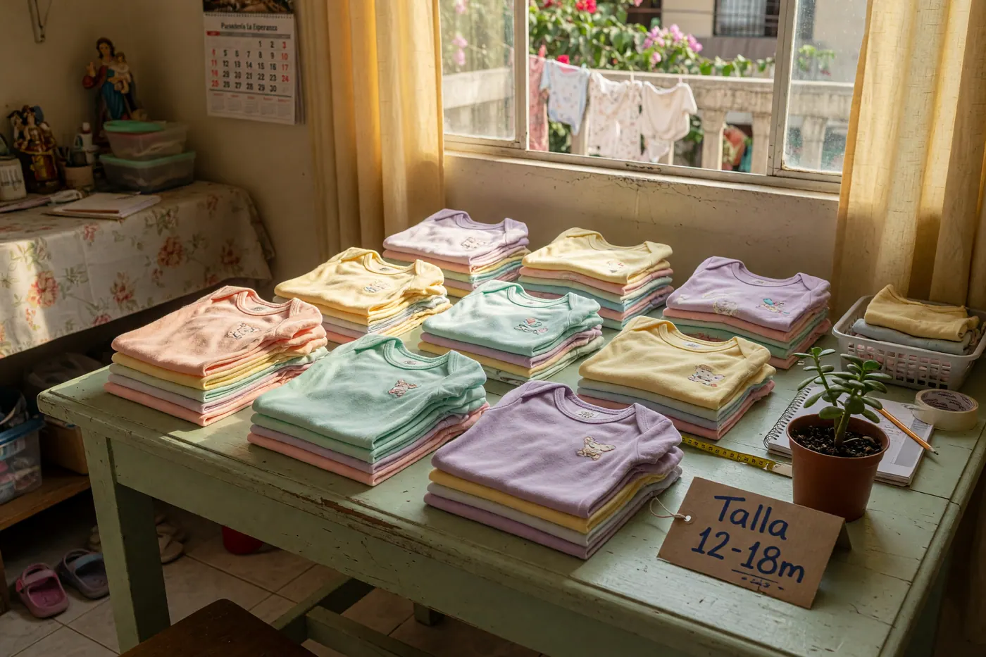 Cómo vender ropa infantil usada en Colombia: tallas, lotes y confianza