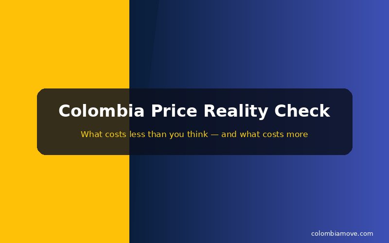 Colombia Price Reality Check: what costs less than you think — and what costs more