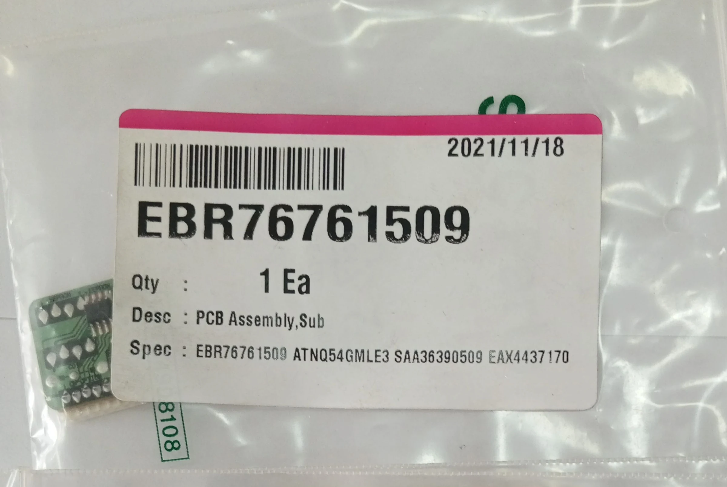 Venta de electrodomésticos en Pie de la Popa, Cartagena: Tarjeta EPROM EBR76761509 y EBR66224023 — Colombia Move