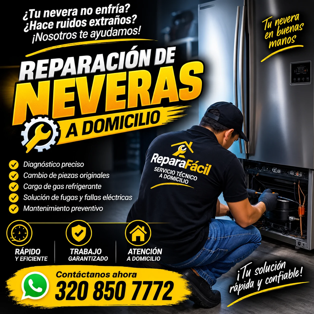 Servicio en Bogotá: Reparación y mantenimiento de neveras a domicilio en Bogotá — Colombia Move
