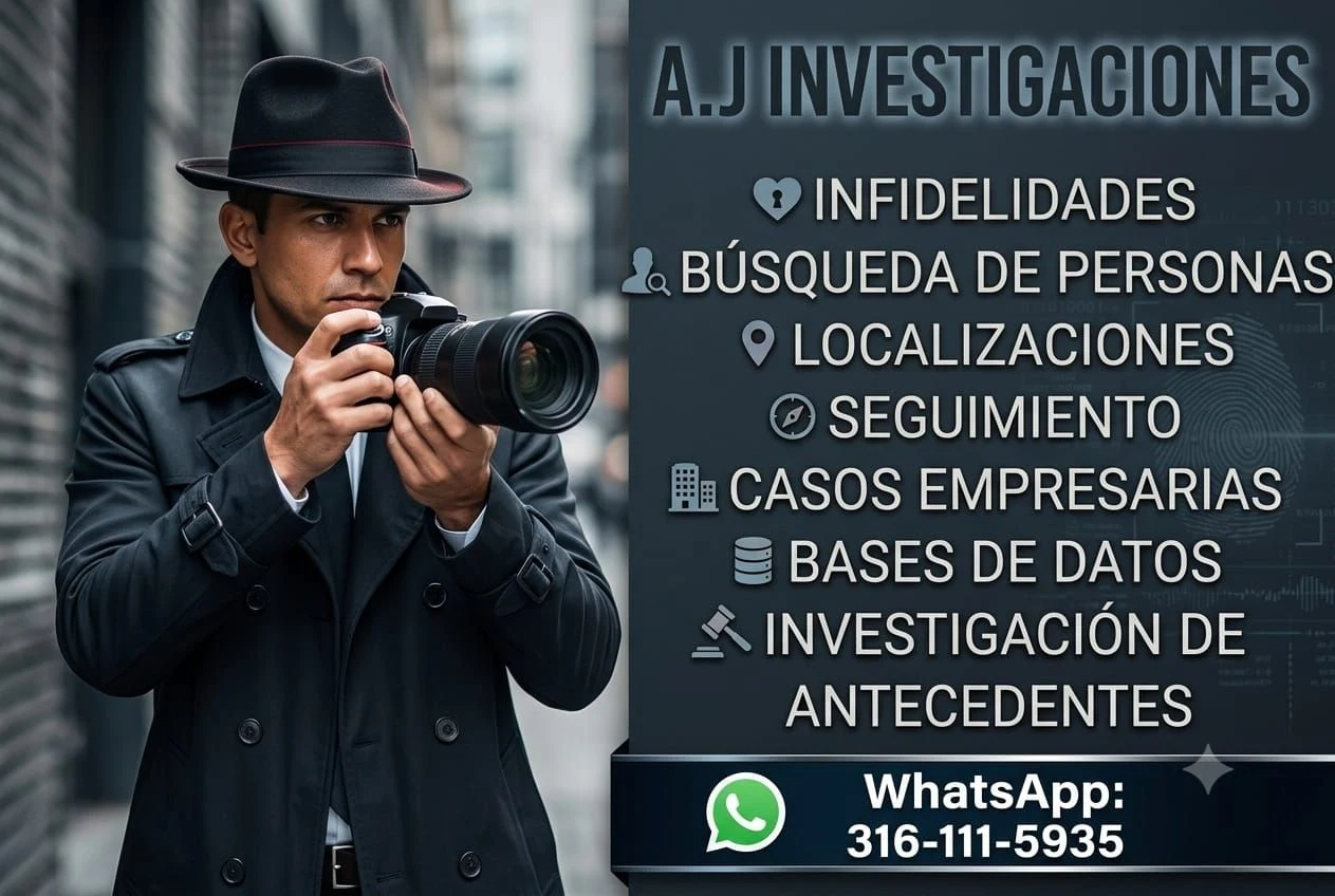 Servicio en Ibagué: Servicios de investigacion privada y detective — Colombia Move