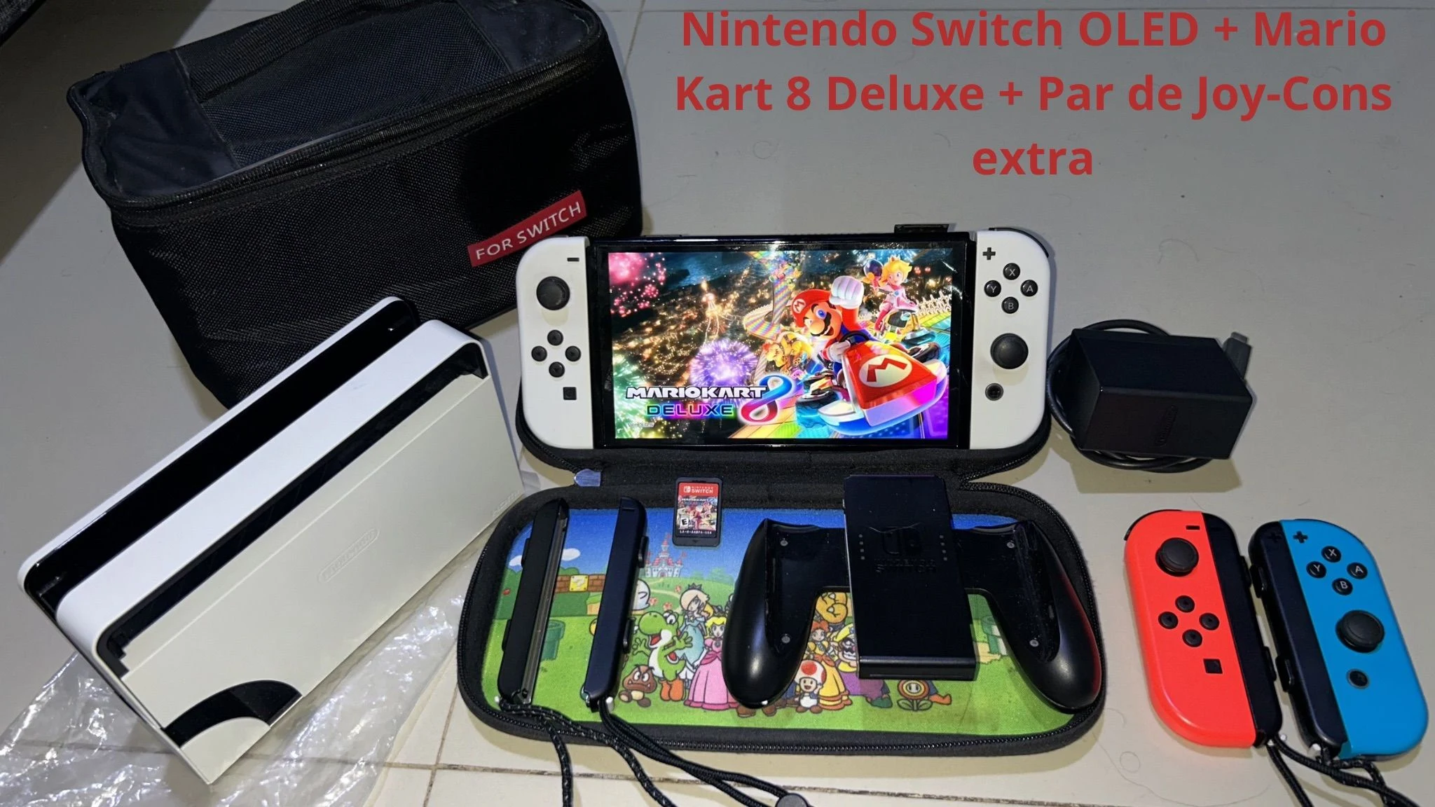 Consola Nintendo Switch OLED (Modelo con pantalla vibrante).