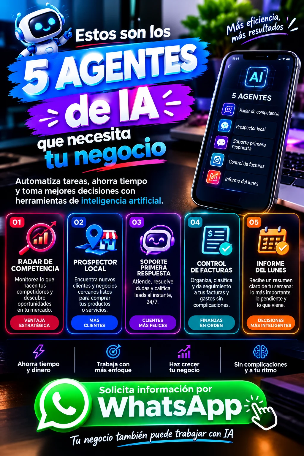 Servicio en Cartagena: Servicio de agentes de IA para automatizar tu negocio — Colombia Move