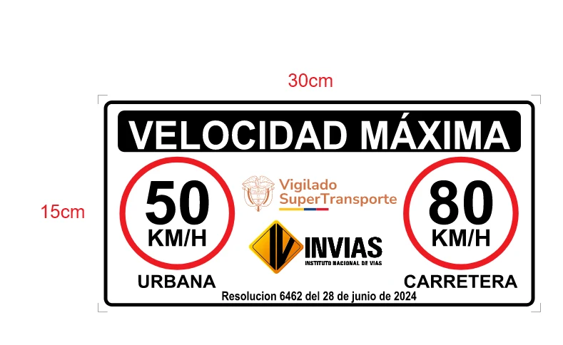 Venta de camiones y comerciales en Medellín: calcomanias como conduzco.velocidad maxima , qr norma 009788 — Colombia Move