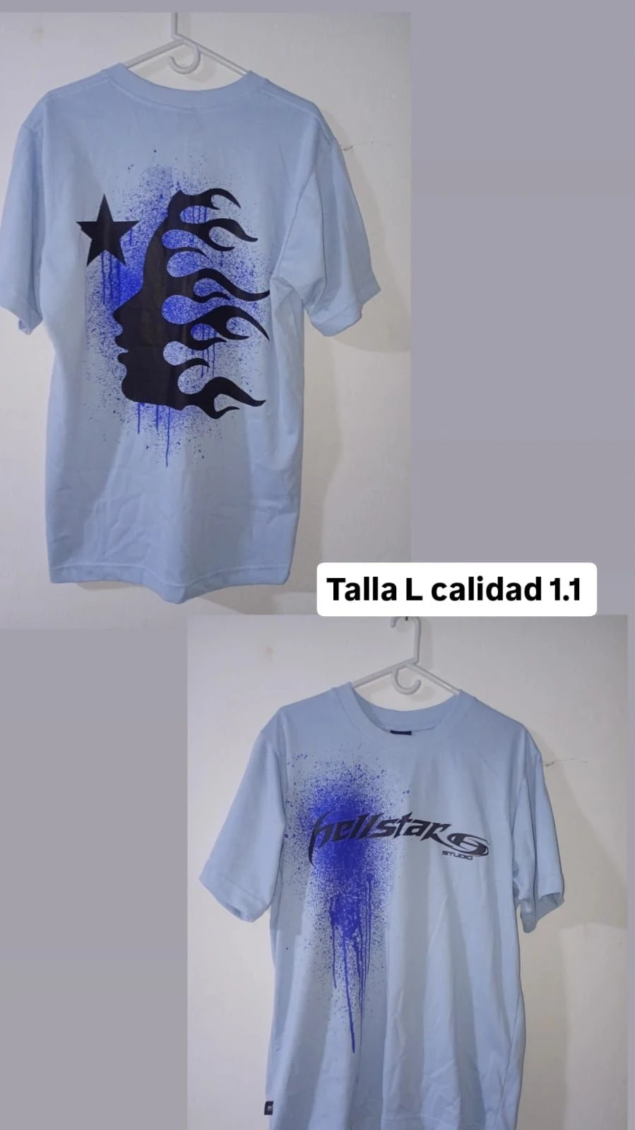 Camisetas hellstar, Gucci y pantalón dsquared