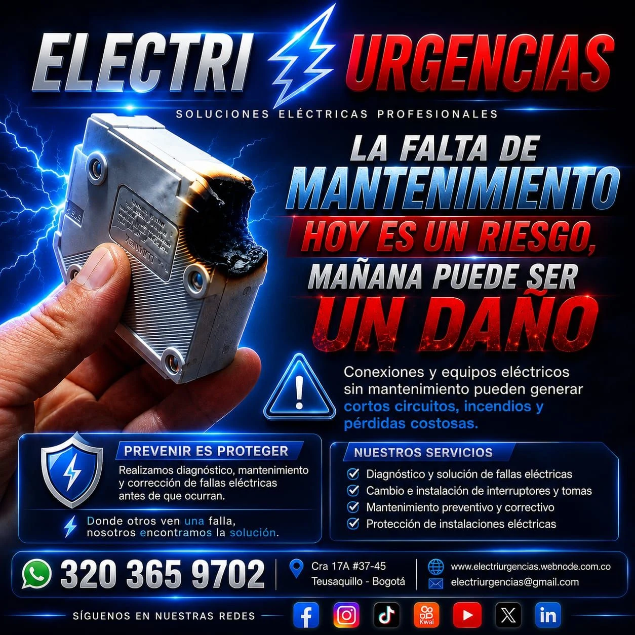 Servicio en Chapinero, Bogotá: Electricista, Santa bárbara, Zona G, El retiro, San Patricio, Santa Bibiana, Navarra, country , Usaquén, santa Ana. — Colombia Move