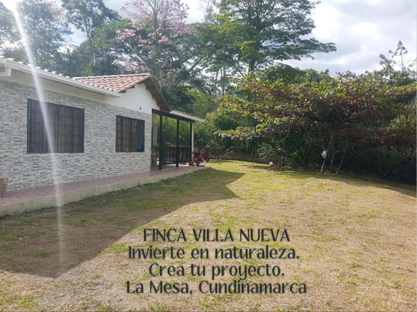 Venta de finca en Bogotá: Villa Nueva | Finca de 1,4 hectáreas cerca de Bogotá La Mesa Cundinamarca — Colombia Move