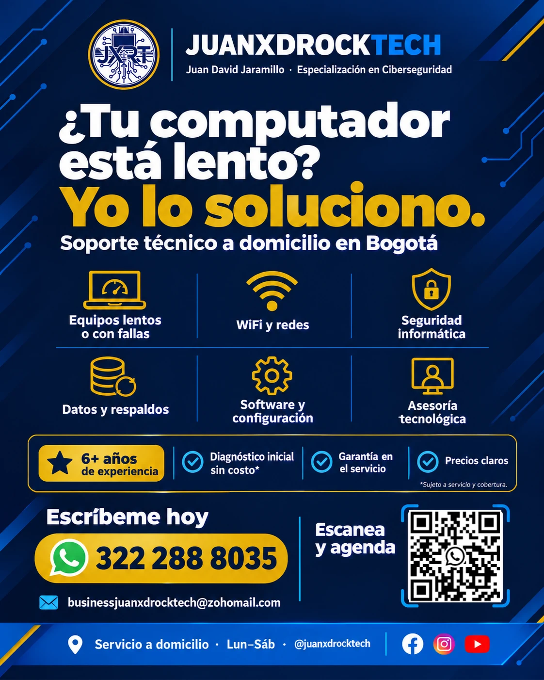 Servicio en Pontevedra, Bogotá: Soporte técnico informático a domicilio en Bogotá — Colombia Move