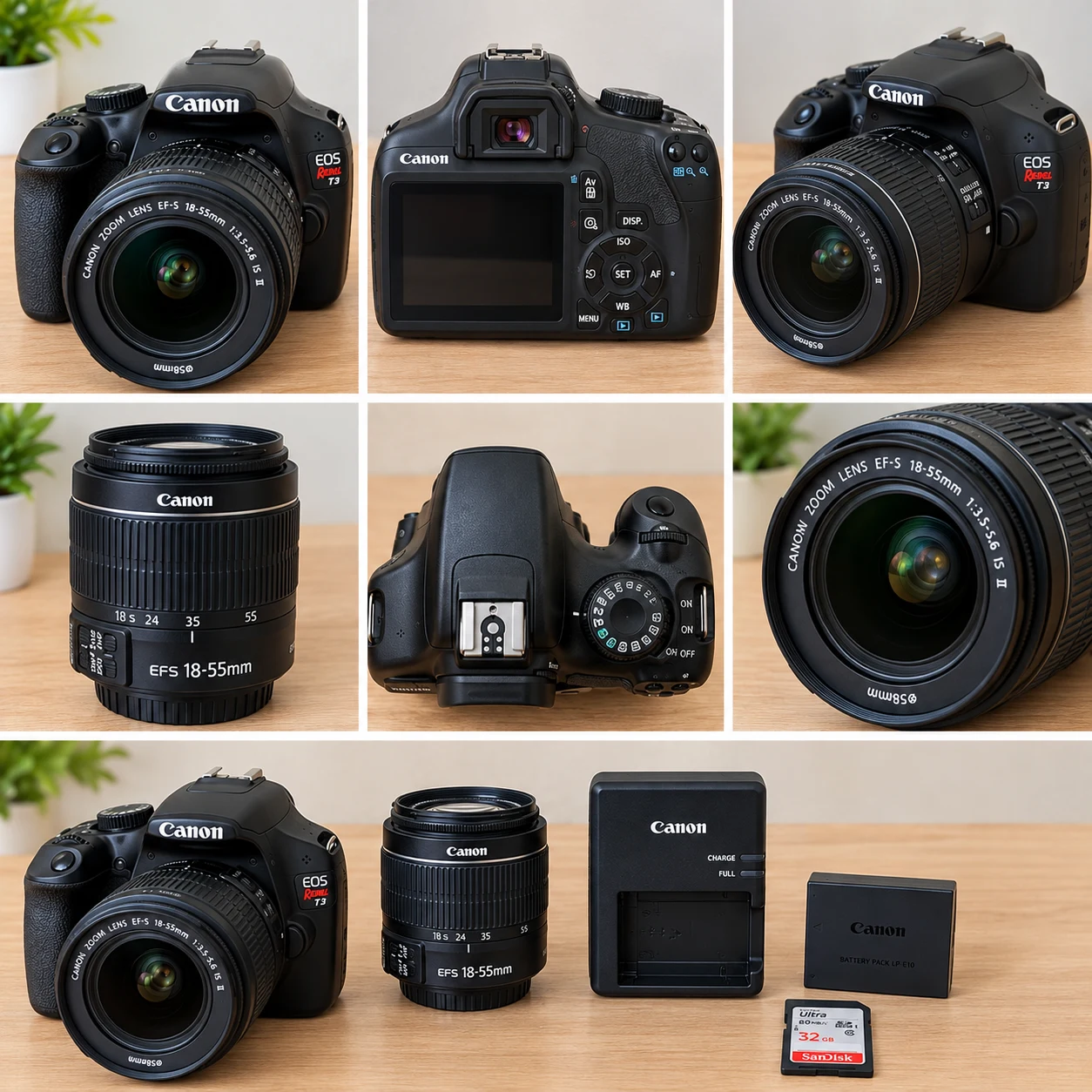Venta de cámaras y fotografía en Kennedy, Bogotá: VENDO CAMARA CANON EOS REBEL T3 — Colombia Move