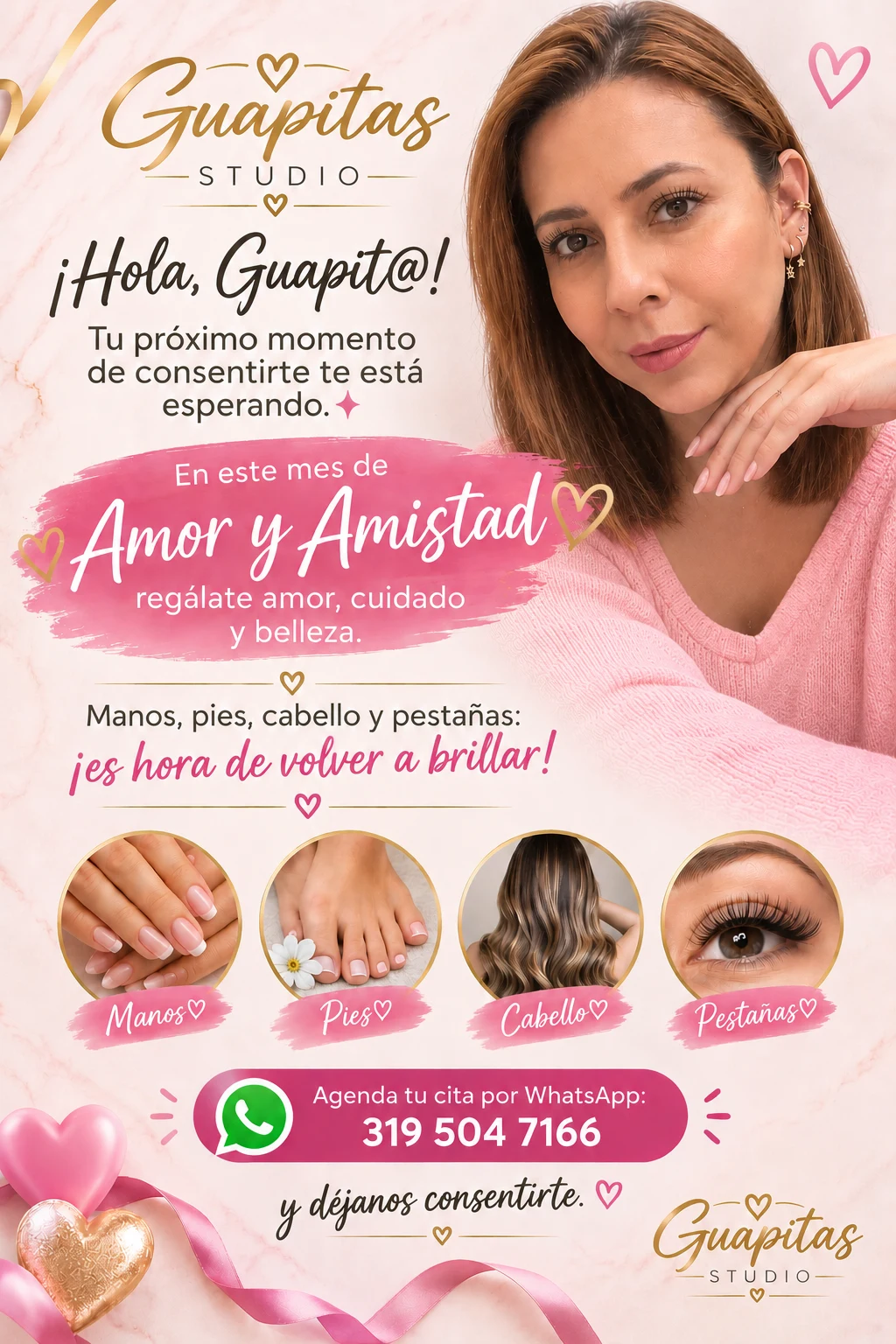 Servicio en Bogotá: Servicios de belleza y cuidado personal Guapitas Studio — Colombia Move