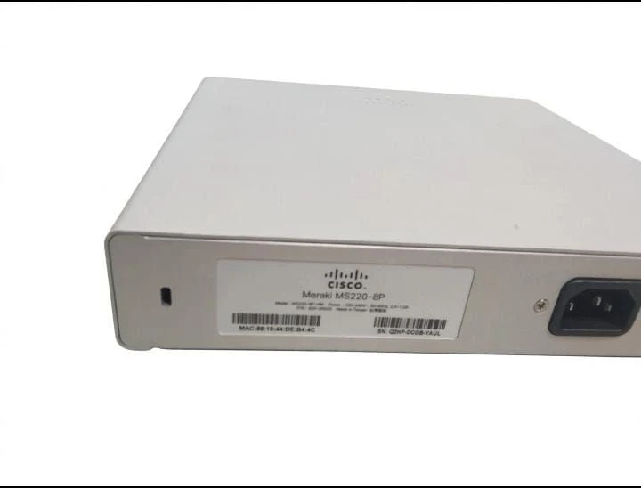 Venta de accesorios tecnológicos en Zipaquirá, Bogotá: Switch Cisco Meraki MS220-8P — Colombia Move