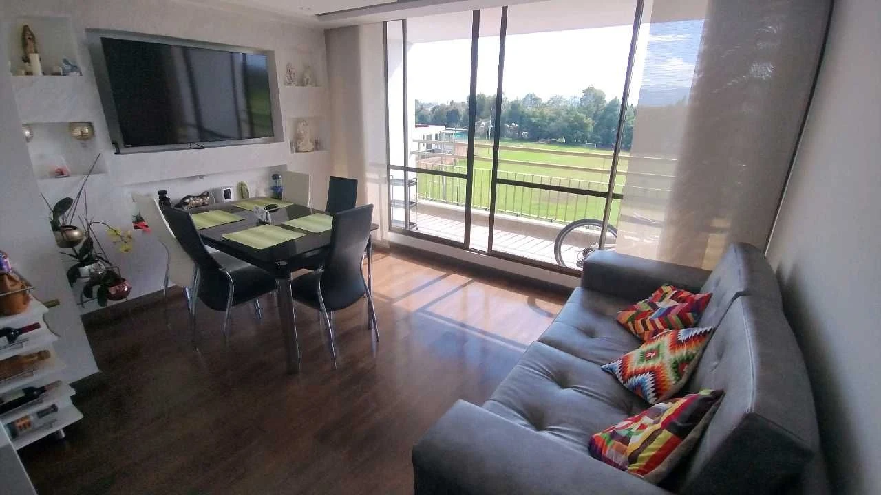 Venta de apartamento en Canelon Vía Cajica - Tabio D1, Cajicá: Cajica, Park Place 82 M2, VISTA PANORAMICA — Colombia Move