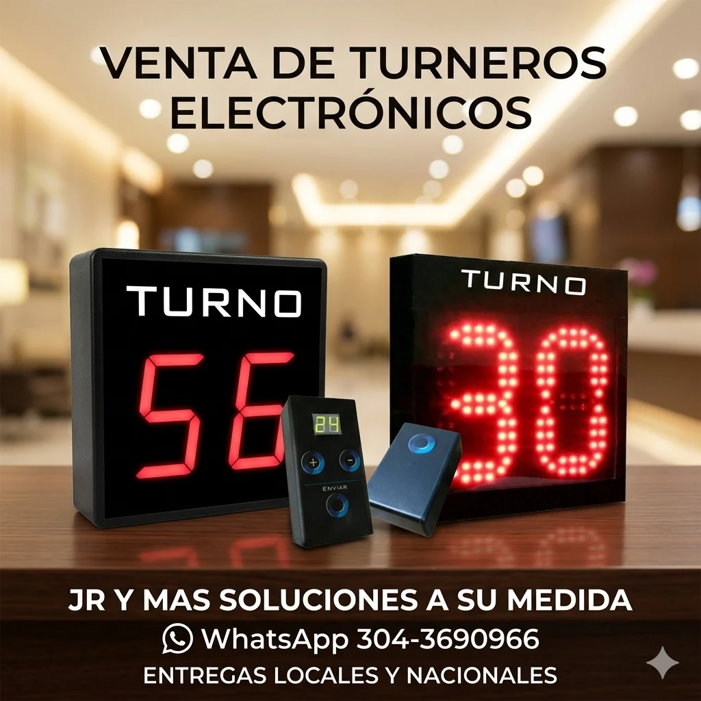 EN MEDELLIN venta de turneros electrónicos tipo tablero y tipo software