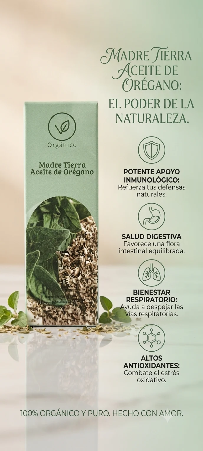 Aceite de Orégano Madre Tierra en Venta