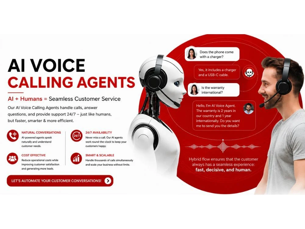 Servicio: Agentes de llamadas de voz con IA para llamadas automatizadas de clientes y generación de leads — Colombia Move