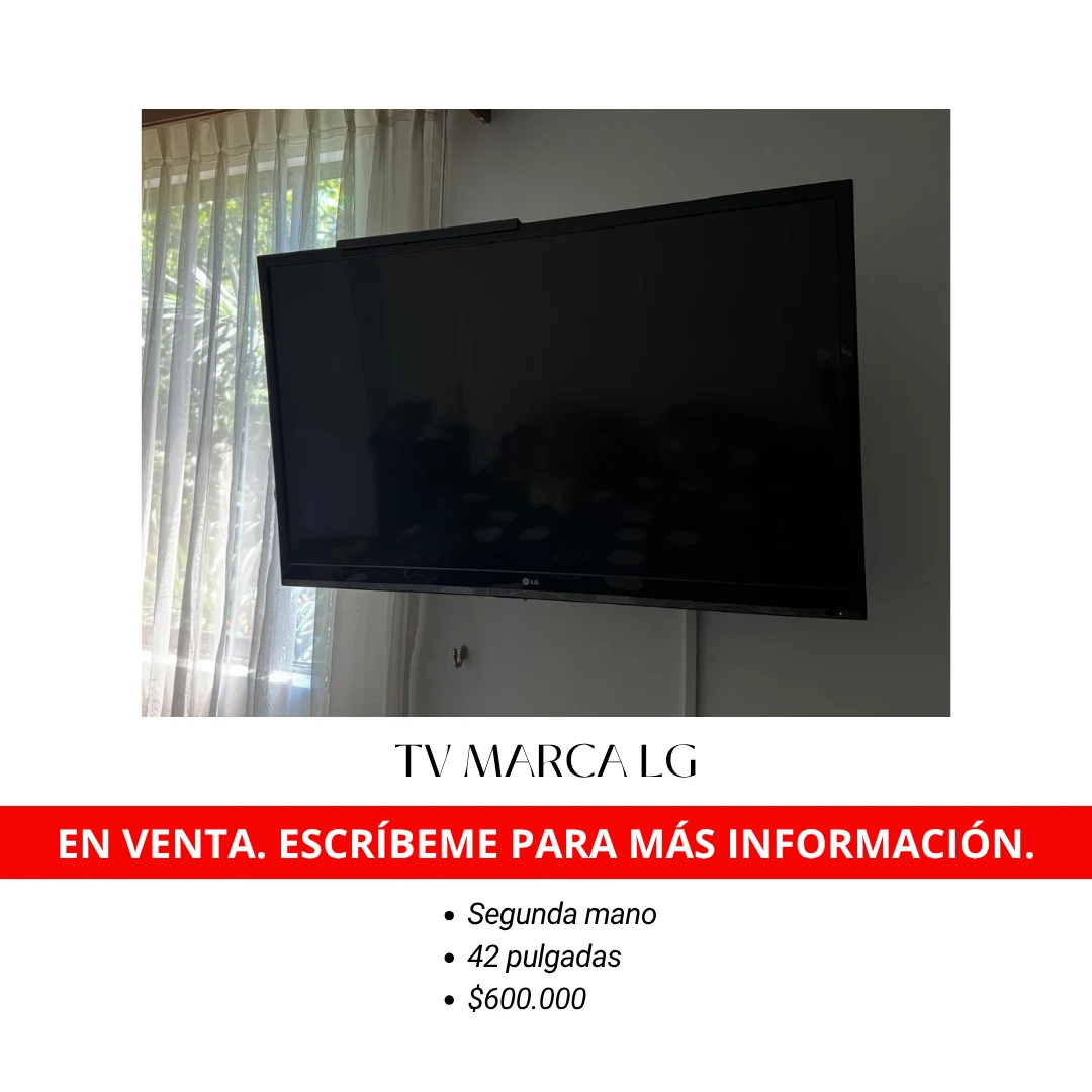 Venta de audio y video en Pereira: Televisor LG de 42 pulgadas en venta — Colombia Move