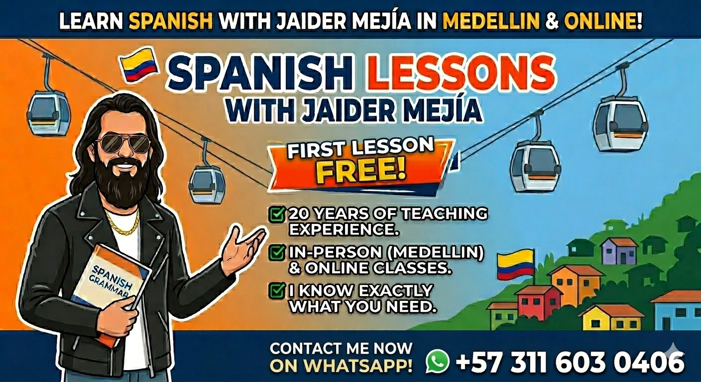 Servicio en Medellín: ¿Estás preparado para aprender español? — Colombia Move