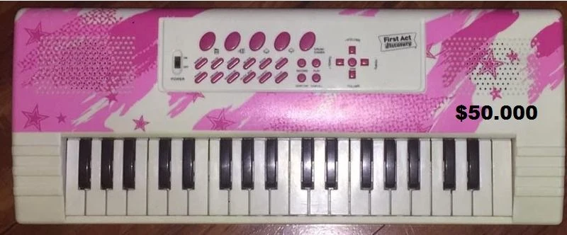 Venta de juguetes y estimulación en Usaquén, Bogotá: Teclado infantil First Act Discovery — Colombia Move