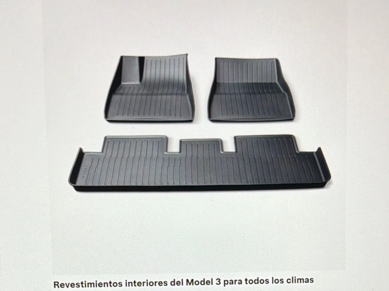 REVESTIMIENTOS INTERIORES DEL TESLA MODEL 3