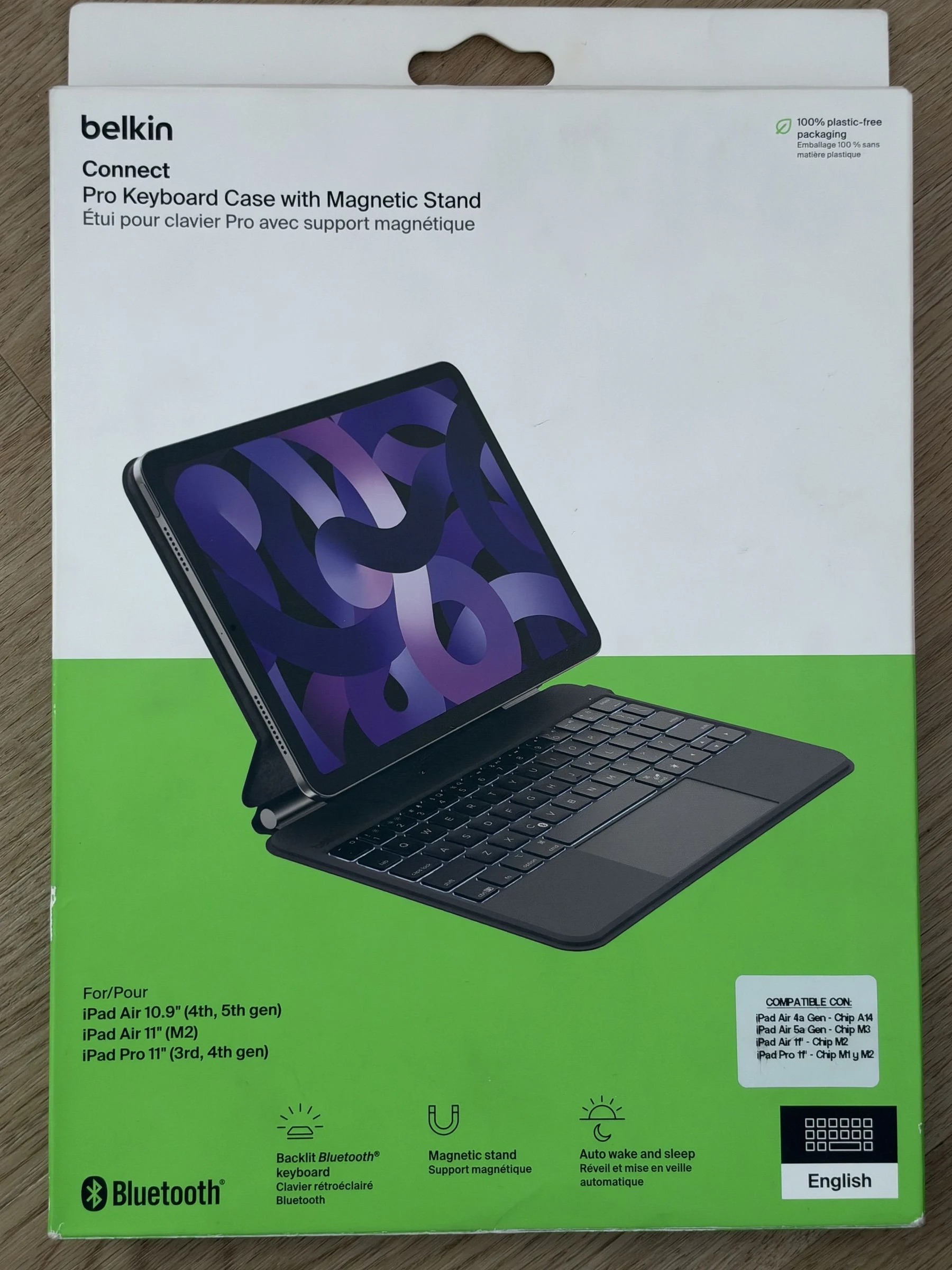 Venta de accesorios tecnológicos en Medellín: Belkin Pro Keyboard Case with Magnetic Stand nuevo en caja — Colombia Move