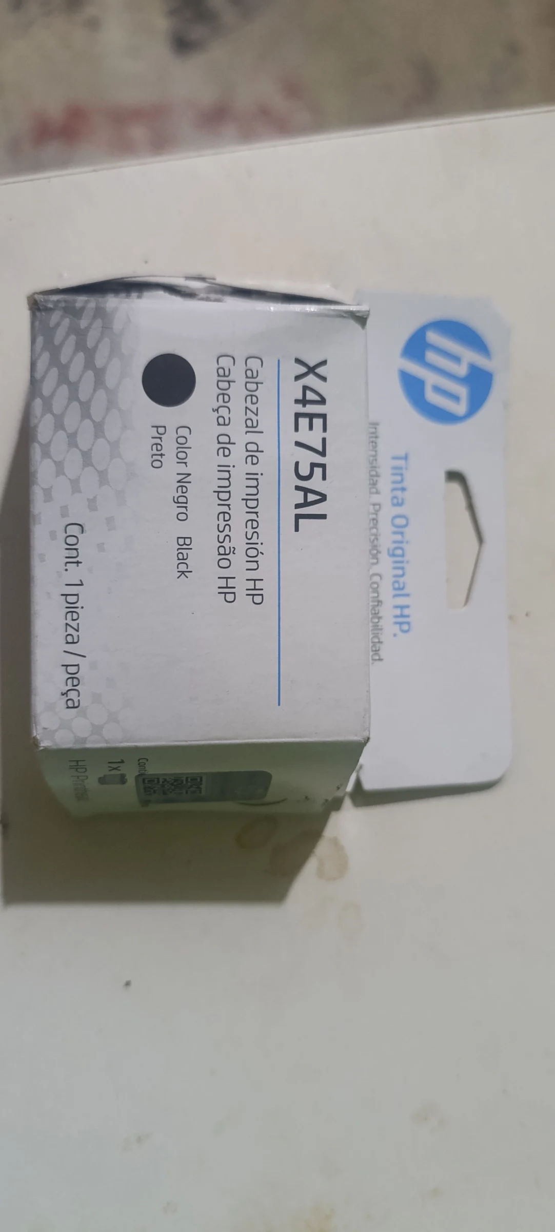 Cabezal impresora HP original referencia X4E75AL – sólo destapado