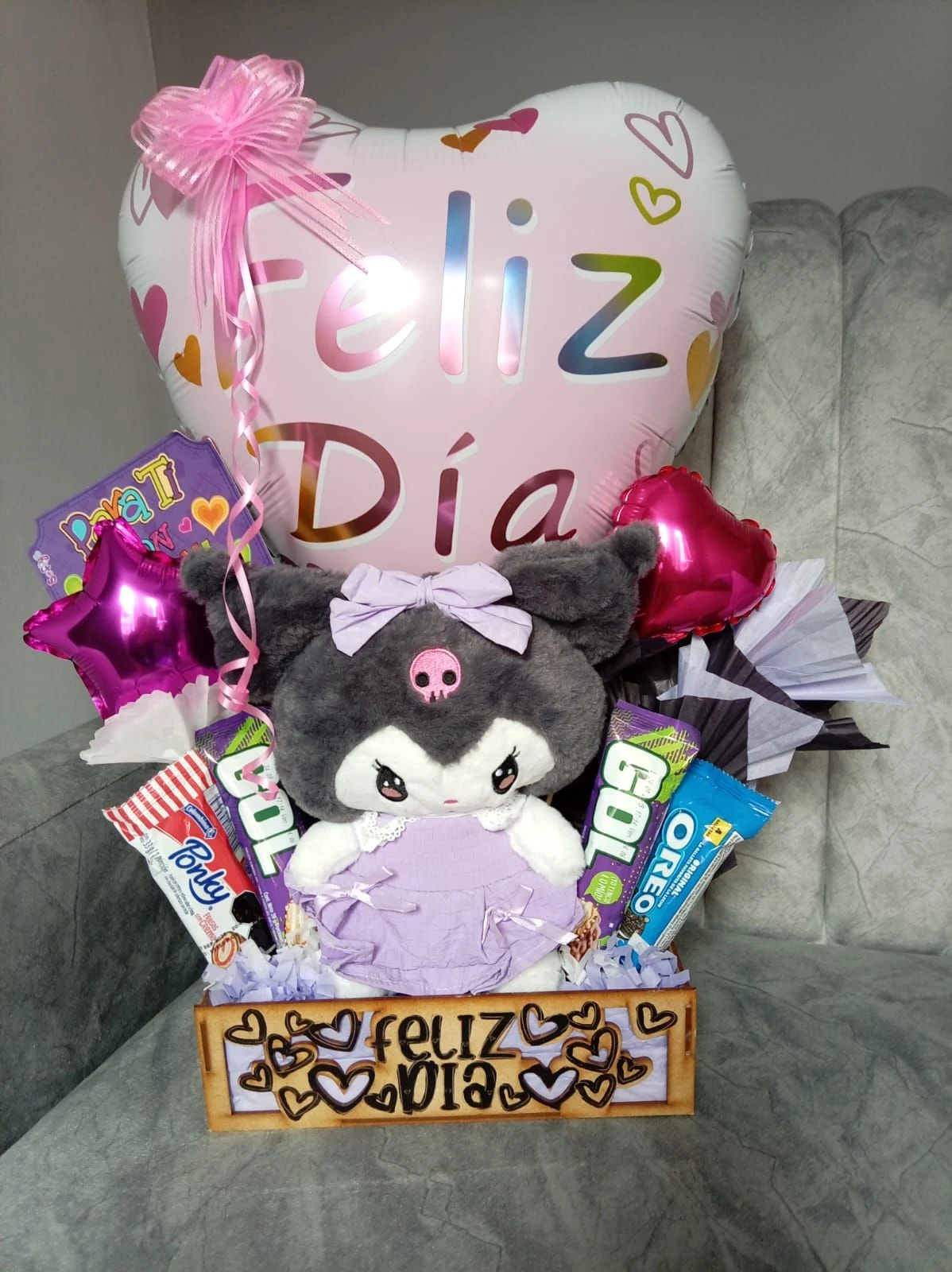 Venta de decoración y hogar en Kennedy, Bogotá: Anchetas temáticas con golosinas y decoración para regalo — Colombia Move