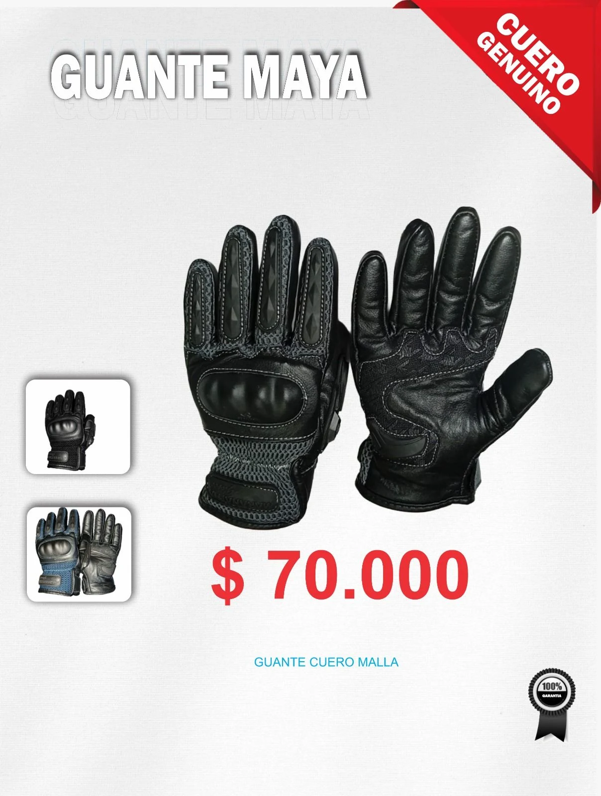 Guantes moto
