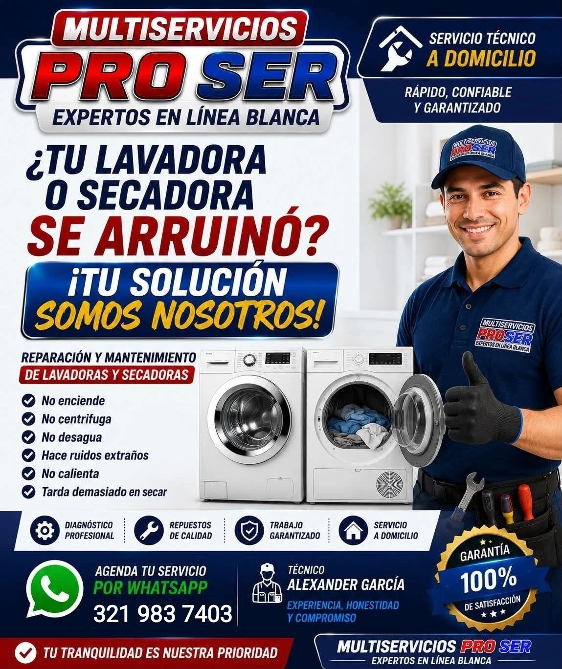 Servicio en Suba, Bogotá: REPARACIÓN DE SECADORAS A GAS CEDRITOS - COLINA CAMPESTRE - MAZUREN — Colombia Move