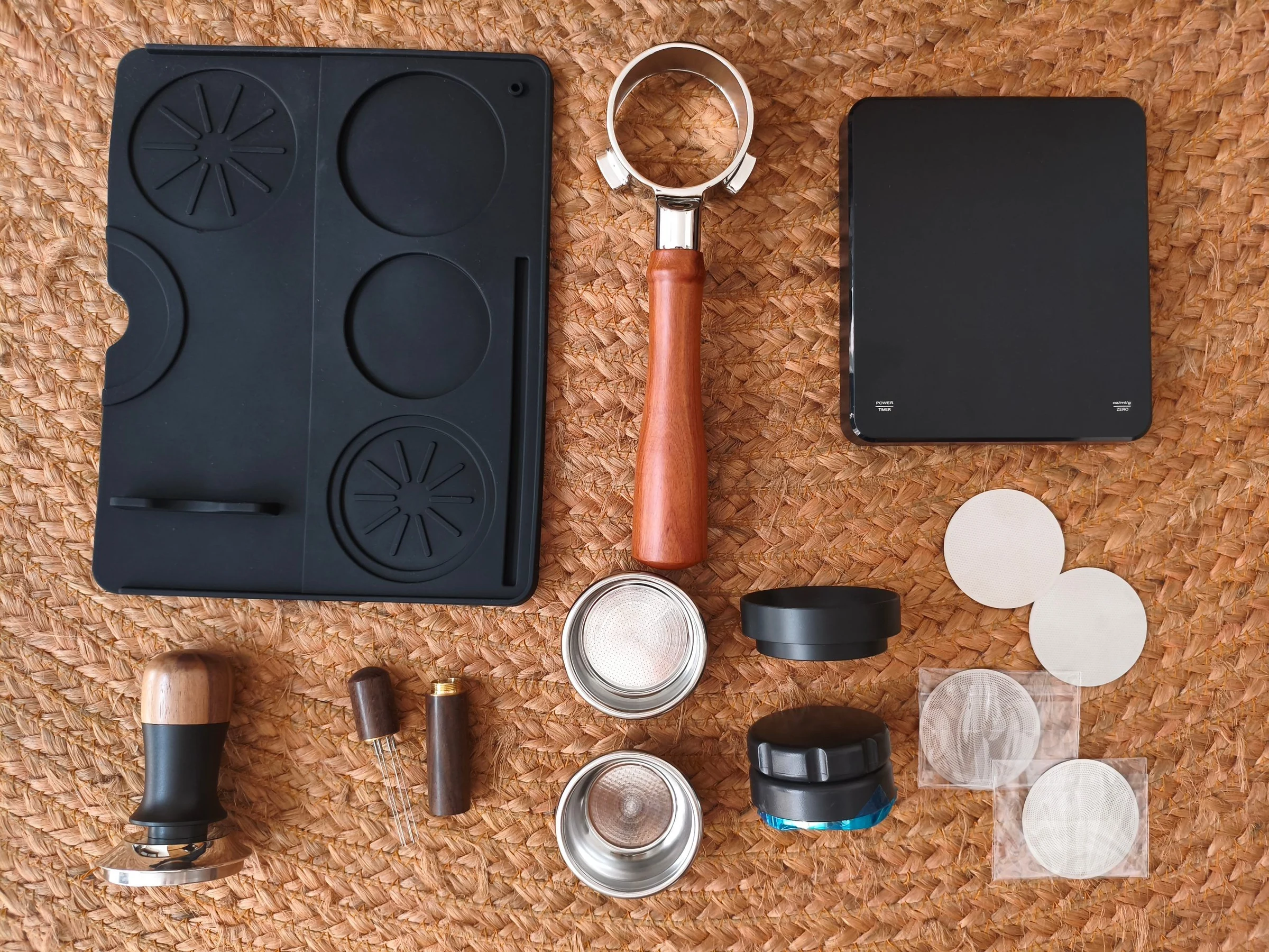 Venta de café y bebidas en Cali: Kit De Accesorios Para Barismo De 54 Mm Para Espresso — Colombia Move