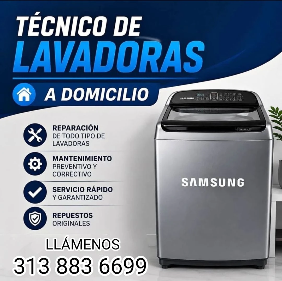 Service in Colina Campestre, Bogotá: WASHING MACHINE REPAIR COLINA CAMPESTRE AND MAZUREN BOGOTÁ — Colombia Move