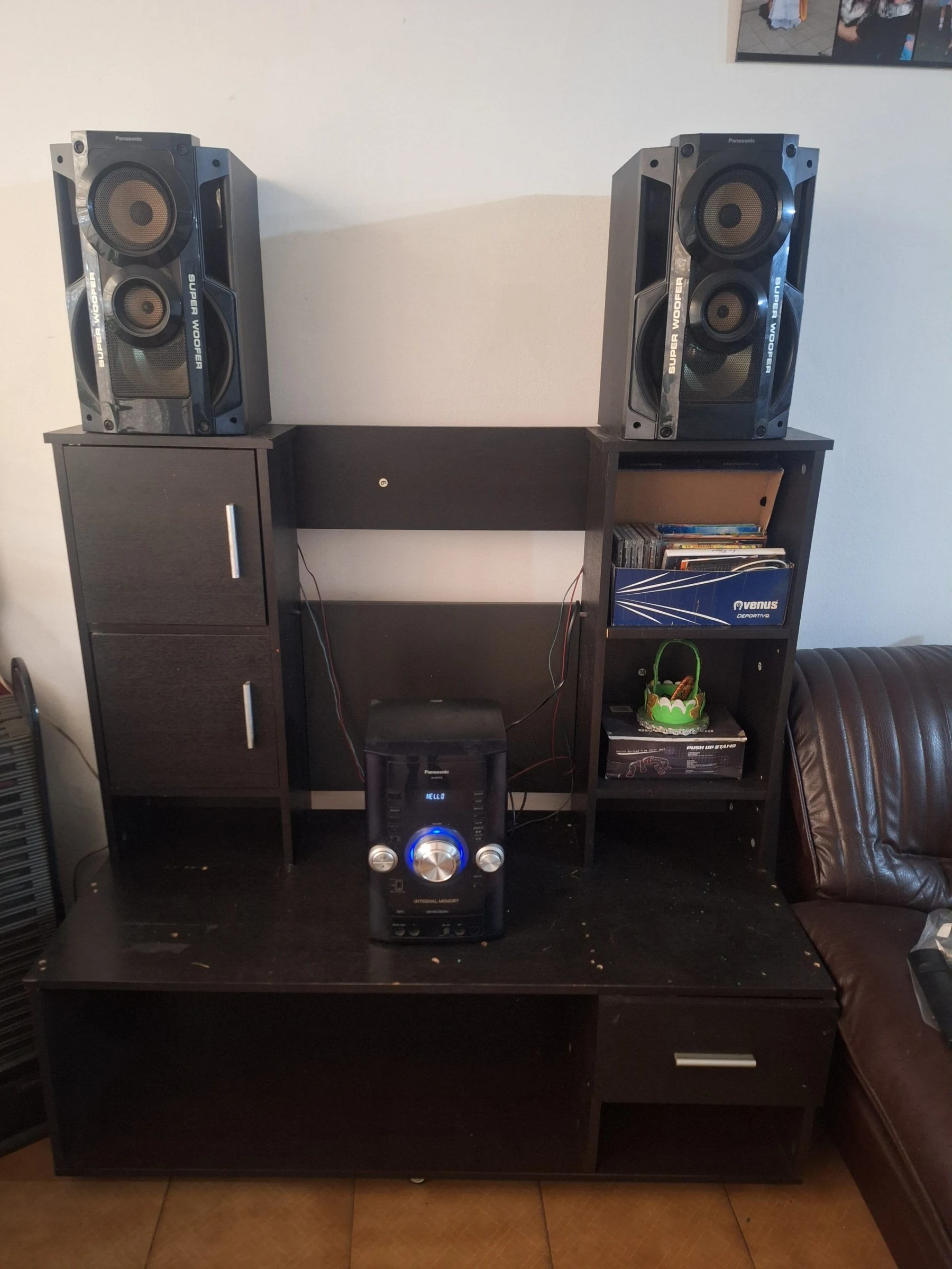 Audio & Video for Sale in Bogotá: Panasonic Sound System with Super Woofer Speakers — Colombia Move