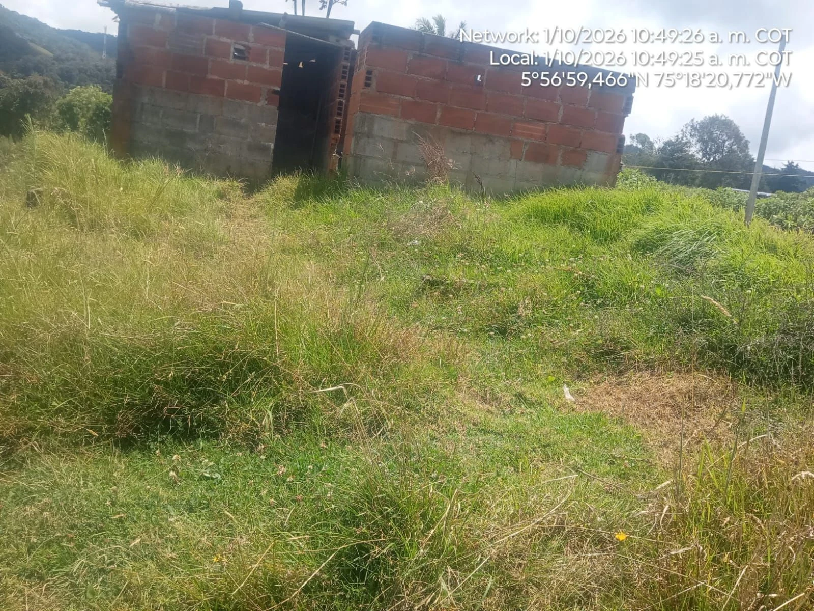Venta de lote / terreno en Medellín: Lote rural con construccion en obra negra — Colombia Move